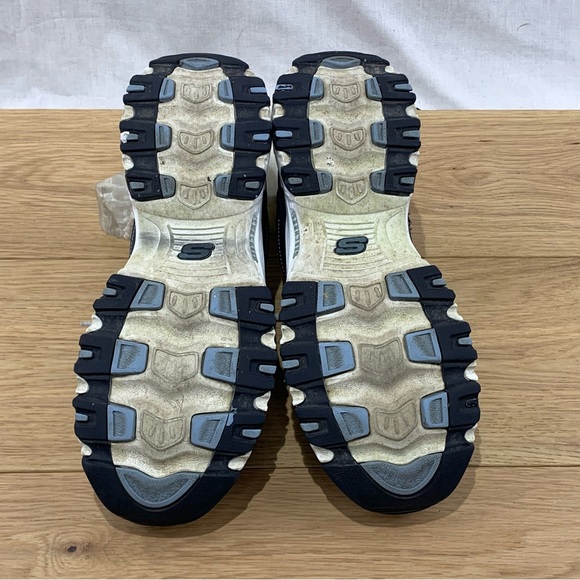 SKECHERS D'LITES Navy Blue Air-Cooled Athletic Shoes Women's Size 11 - Picture 6 of 9